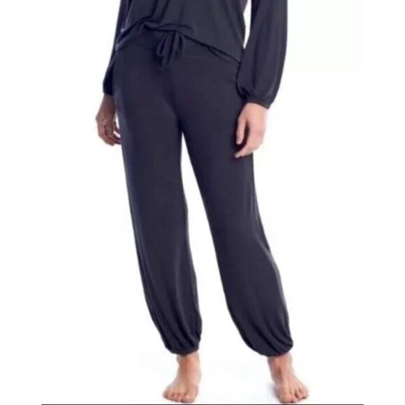 Barefoot Dreams Pants - SOLD. BAREFOOT DREAMS Luxe Milk Jersey Black Lounge Pants Joggers Women's Medium